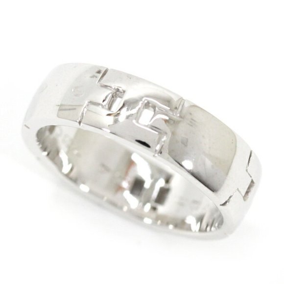 Hermès Hercules Silver White Gold ring - Picture 1 of 10